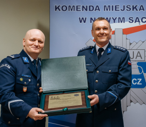 Asp.szt. Lucjan Jaworecki nowym komendantem Komisariatu Policji w Grybowie.