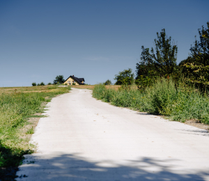 2 kilometry nowych dróg betonowych w Gminie Grybów
