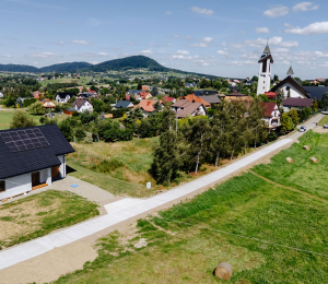 2 kilometry nowych dróg betonowych w Gminie Grybów