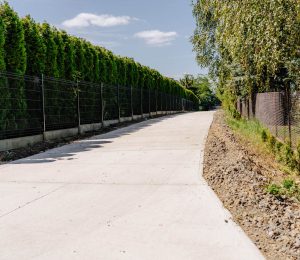 2 kilometry nowych dróg betonowych w Gminie Grybów