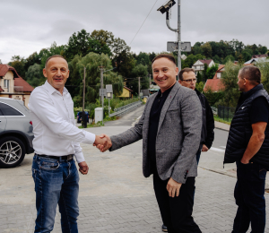 Zakończyliśmy utwardzenie placu przy budynku komunalnym w Siołkowej