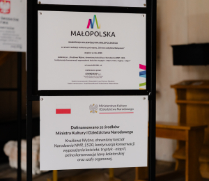 Kolejne prace konserwatorskie w zabytkowym kościele w Krużlowej Wyżnej zakończone