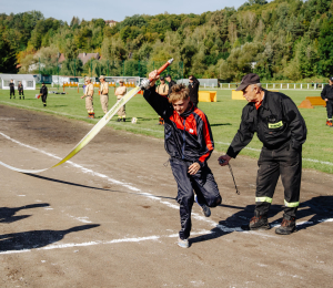 Miejsko-Gminne Zawody Sportowo-Pożarnicze MDP w Grybowie