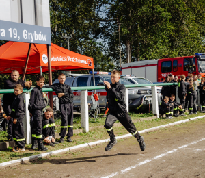 Miejsko-Gminne Zawody Sportowo-Pożarnicze MDP w Grybowie