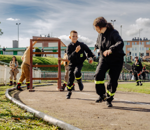 Miejsko-Gminne Zawody Sportowo-Pożarnicze MDP w Grybowie