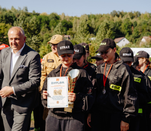 Miejsko-Gminne Zawody Sportowo-Pożarnicze MDP w Grybowie