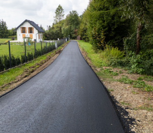 3,5 km nowych nawierzchni bitumicznych w Gminie Grybów